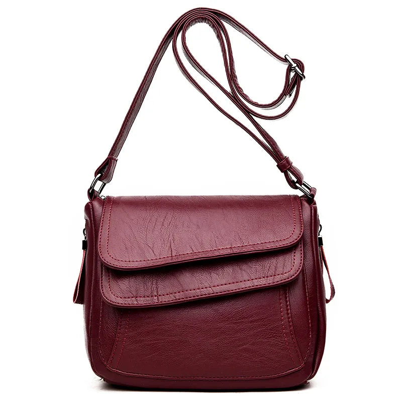 New Shoulder Crossbody Bags for Women High Quality PU Leather Messenger Bag Female Purse and Handbags Sac A Main Designer Bag
