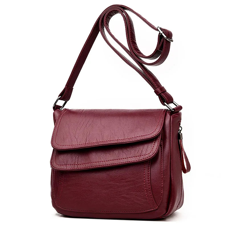 New Shoulder Crossbody Bags for Women High Quality PU Leather Messenger Bag Female Purse and Handbags Sac A Main Designer Bag