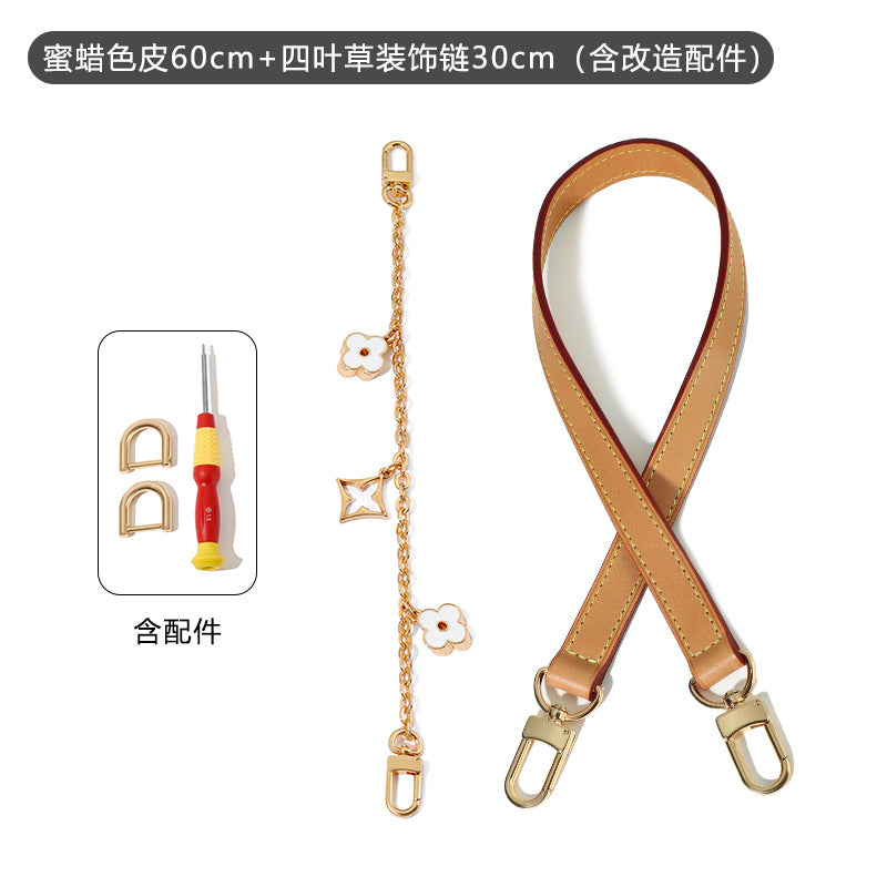 Versatile and Exquisite Decorative Chain Transformation Crossbody Underarm Bag Strap Accessories Suitable for L Bag Carryall Sub-Bag Shoulder Strap DIY