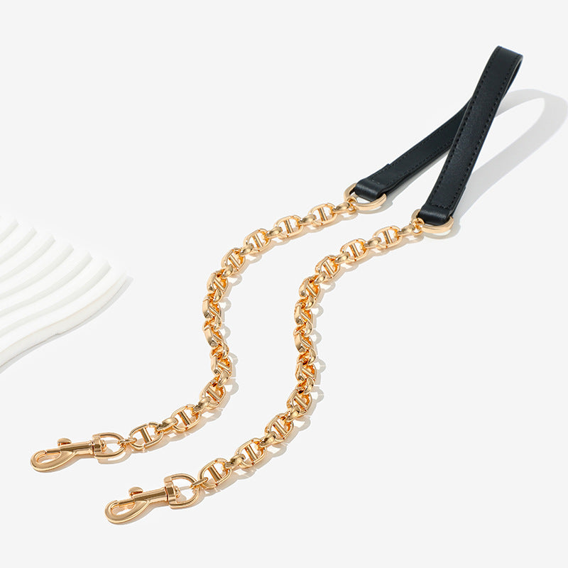 0 Color Difference Original Color Matching Chain Can Be Worn Cross-Body Shoulder Strap Modification Suitable for Diao Hobo Lunch Box Bag Replacement Accessories