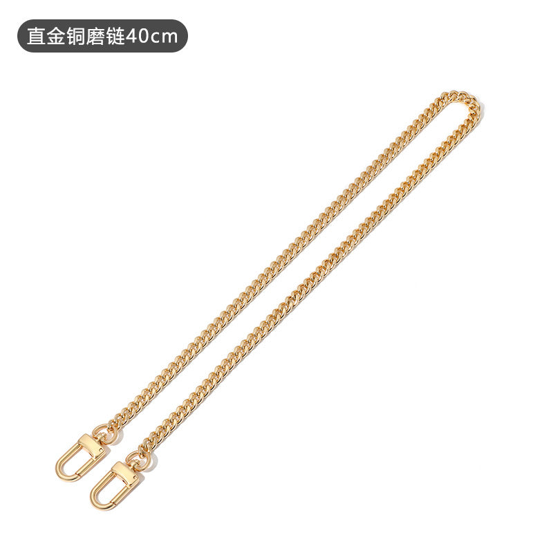 Versatile and Exquisite Decorative Chain Transformation Crossbody Underarm Bag Strap Accessories Suitable for L Bag Carryall Sub-Bag Shoulder Strap DIY