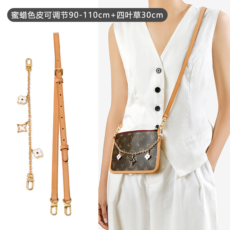 Versatile and Exquisite Decorative Chain Transformation Crossbody Underarm Bag Strap Accessories Suitable for L Bag Carryall Sub-Bag Shoulder Strap DIY