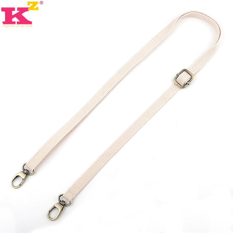 Bag Strap Accessories Crossbody Strap Backpack Strap Colorfulful Canvas Webbing Backpack Strap Versatile Plain Women's Bag Rope
