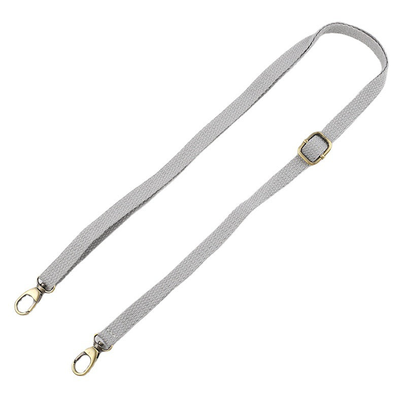 Bag Strap Accessories Crossbody Strap Backpack Strap Colorfulful Canvas Webbing Backpack Strap Versatile Plain Women's Bag Rope