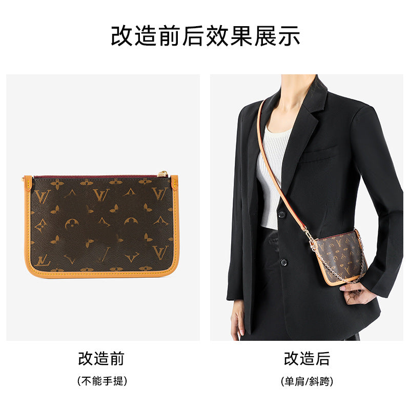 Versatile and Exquisite Decorative Chain Transformation Crossbody Underarm Bag Strap Accessories Suitable for L Bag Carryall Sub-Bag Shoulder Strap DIY
