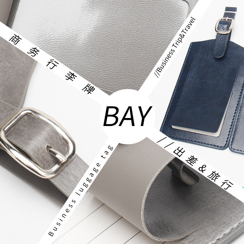 Hidden Luggage Tags, Suitcase Tags, Checked Baggage Identification Card Holders, Customizable with Advertising Logo