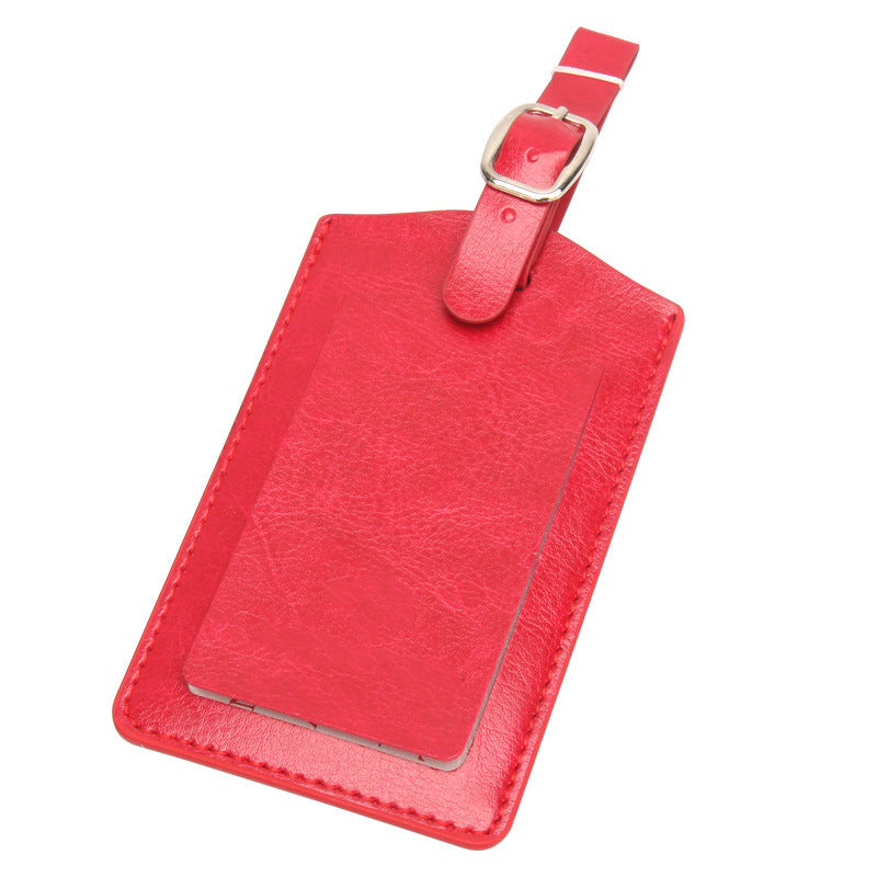 Hidden Luggage Tags, Suitcase Tags, Checked Baggage Identification Card Holders, Customizable with Advertising Logo