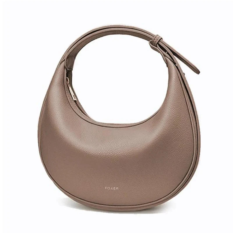 nouveau sac sous le bras en forme de croissant, sac bandoulière minimaliste tendance pour tenue décontractée quotidienne