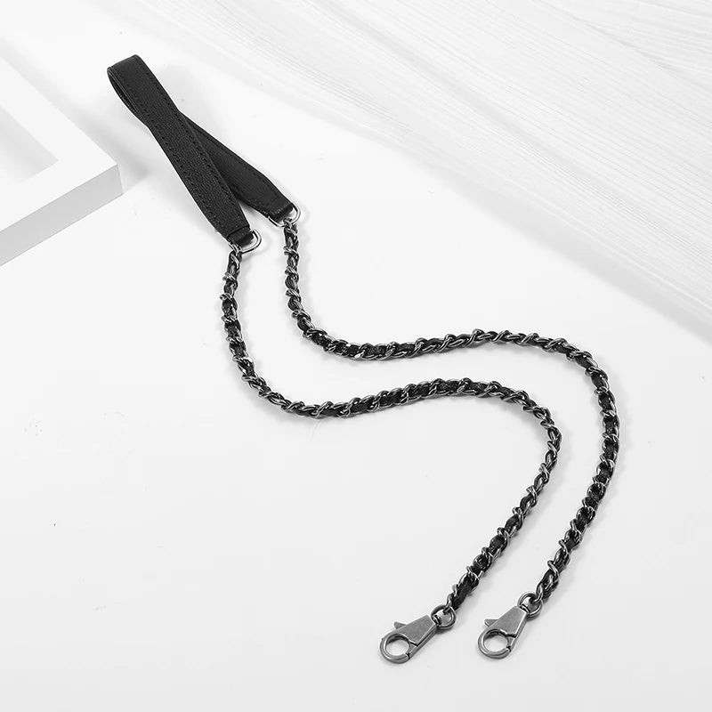 Leather Chain Accessories Handle Bag Shoulder Strap Extension Chain Crossbody Replacement Women's Luxury Bag Strap