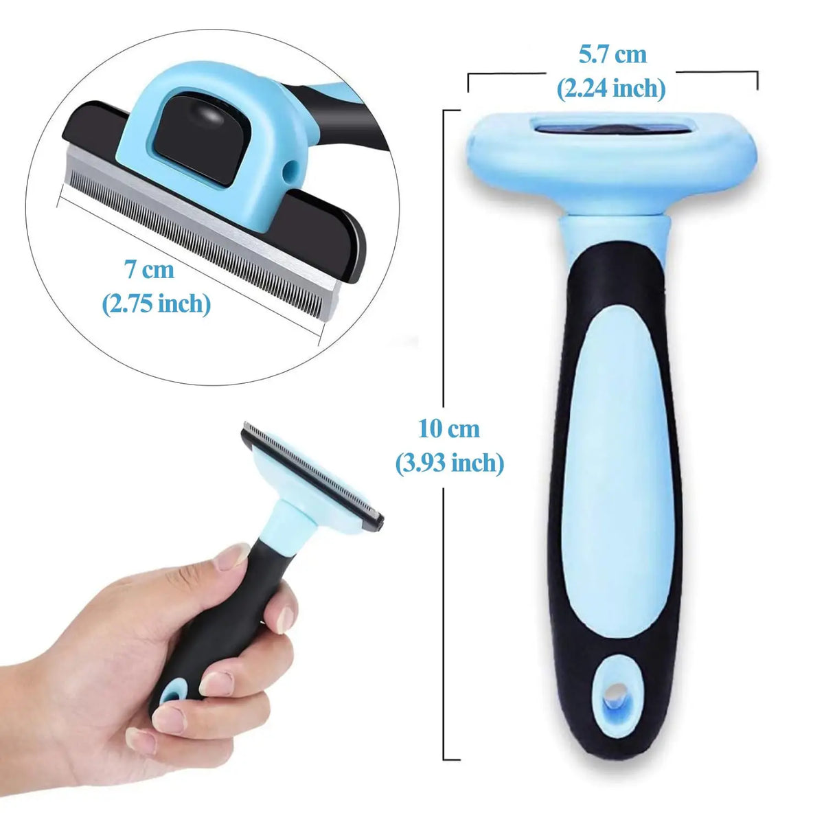 Tool for Dogs Pet Hair Remover Grooming Brush Dog Brushes for Shedding Suit for Small Medium and Large Breeds of Dogs and Cats