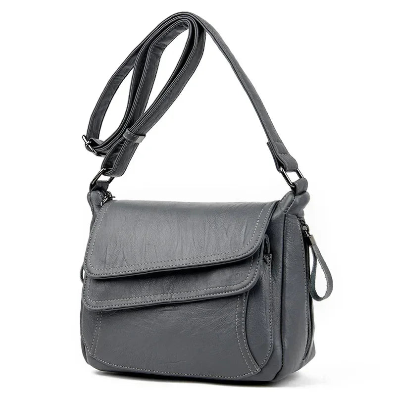 Soft Leather Luxury Purses and Handbags Women Bags Designer Women Shoulder Crossbody Bags for Women Sac A Main ショルダーウォレット