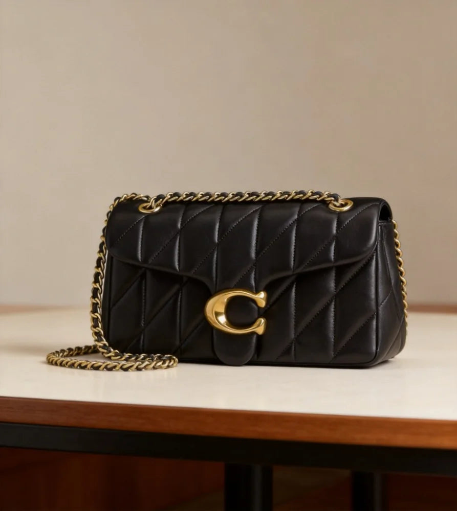Sac bandoulière à chaîne haut de gamme 2026 à motif diamant, achetez un petit sac carré et réalisez une rentabilité.