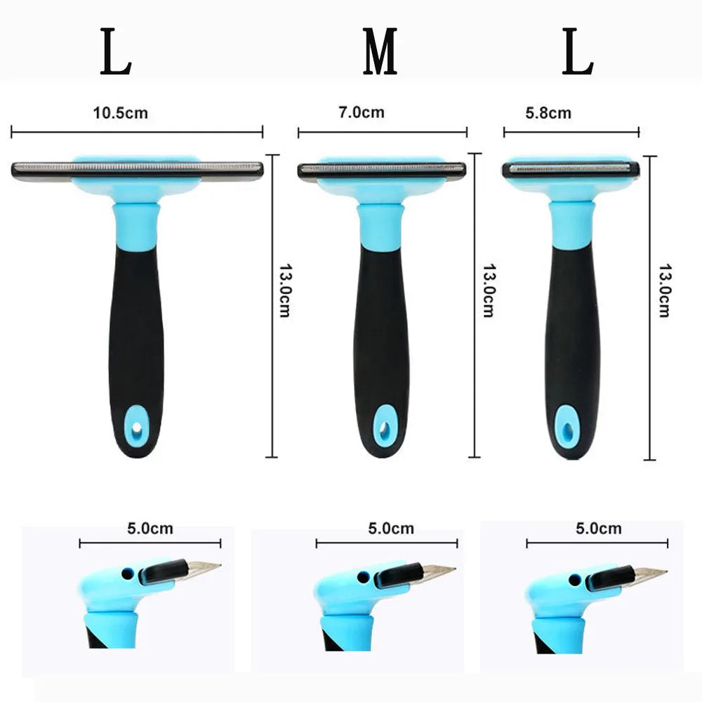 Tool for Dogs Pet Hair Remover Grooming Brush Dog Brushes for Shedding Suit for Small Medium and Large Breeds of Dogs and Cats