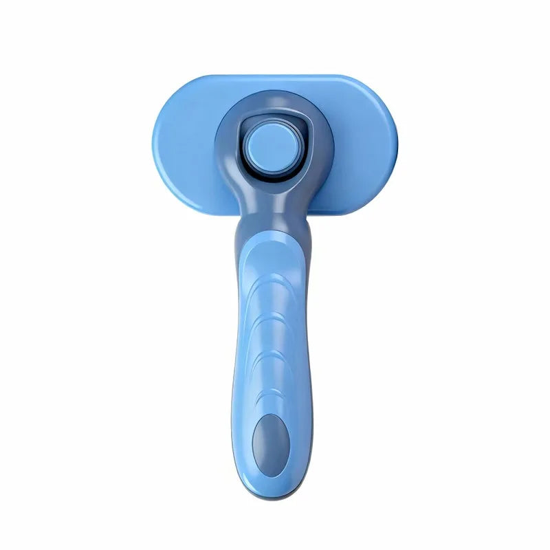One-Click Self Cleaning Pet Brush Dog Cat Hair Remover Comb Gentle Massage Shedding Grooming Tool for Long Short Haired Animals