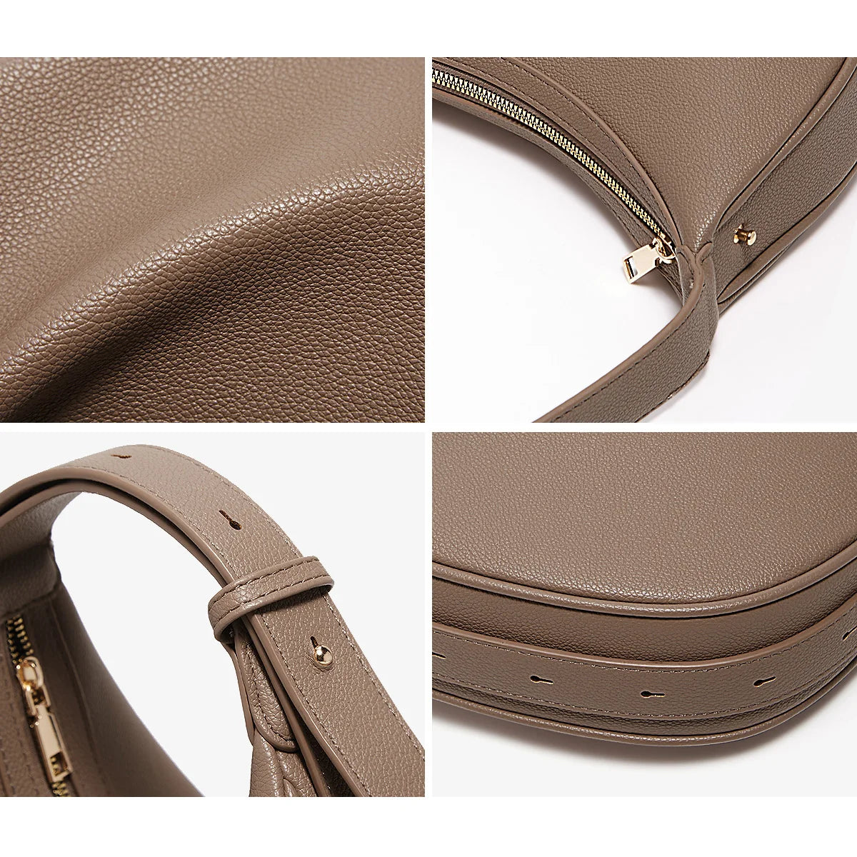 nouveau sac sous le bras en forme de croissant, sac bandoulière minimaliste tendance pour tenue décontractée quotidienne