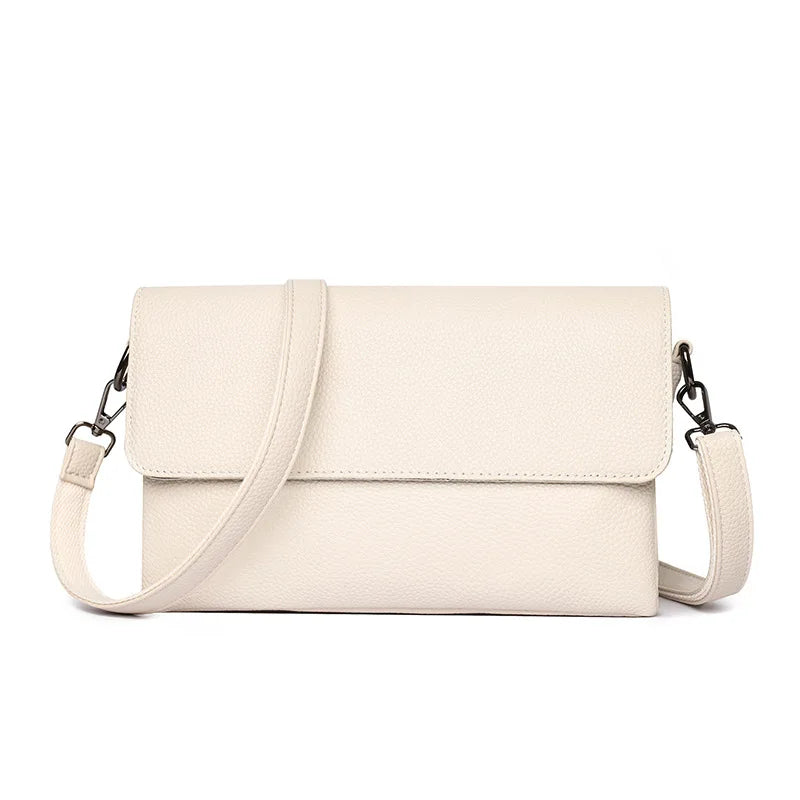 Genuine Leather Shoulder Crossbody Bags for Women Luxury Designer Women Handbags Commuter Sac Elegant Ladies Messenger Bag
