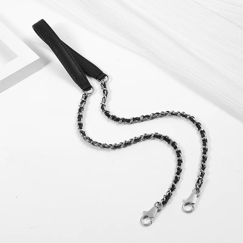Leather Chain Accessories Handle Bag Shoulder Strap Extension Chain Crossbody Replacement Women's Luxury Bag Strap