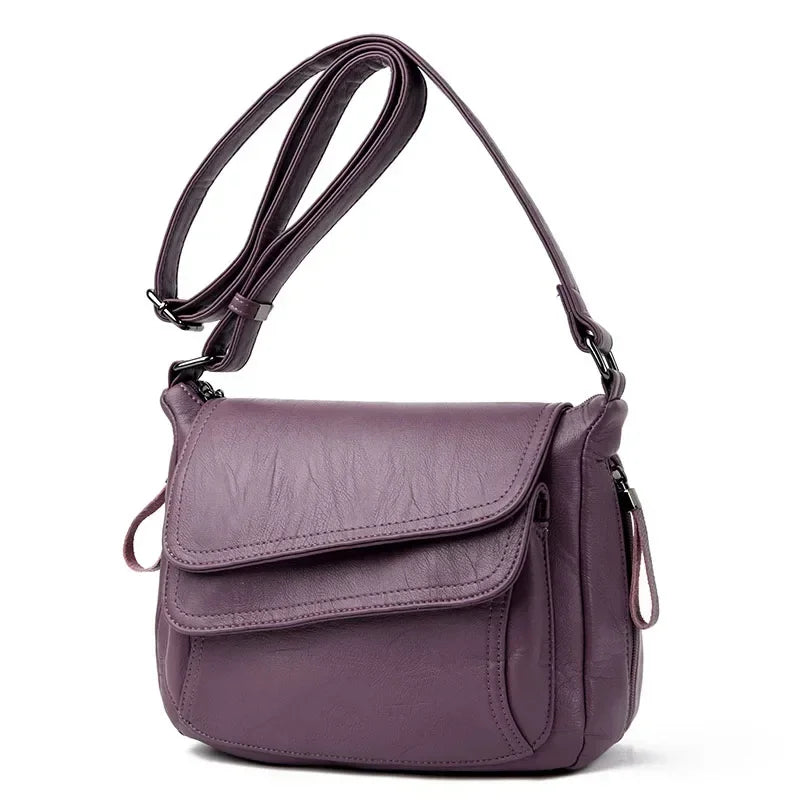 Soft Leather Luxury Purses and Handbags Women Bags Designer Women Shoulder Crossbody Bags for Women Sac A Main ショルダーウォレット