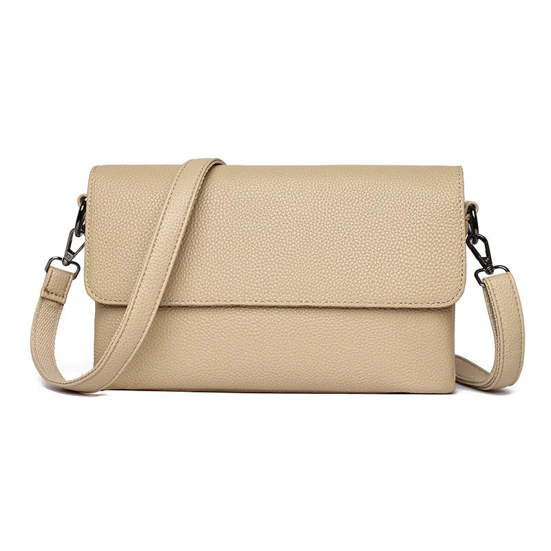 Genuine Leather Shoulder Crossbody Bags for Women Luxury Designer Women Handbags Commuter Sac Elegant Ladies Messenger Bag