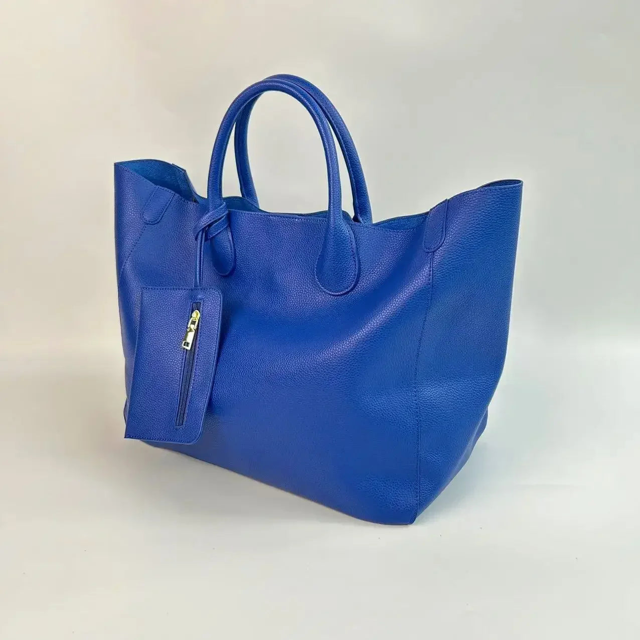 2026Sac à main surdimensionné en cuir végétalien pour femme, sac de shopping de grande capacité, simple et polyvalent